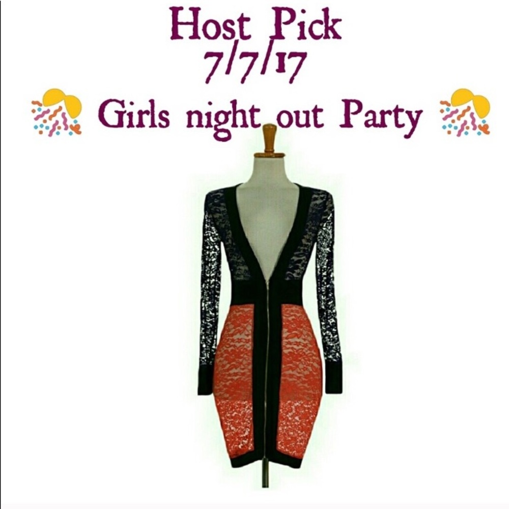 Host pick lace dress